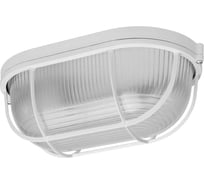 Светильник TDM ELECTRIC НПБ1202 белый/овал с решеткой 100Вт IP54 SQ0303-0038
