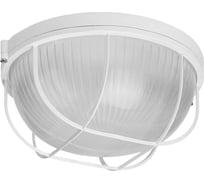 Светильник TDM ELECTRIC НПБ1102 белый/круг с решеткой 100Вт IP54 SQ0303-0026