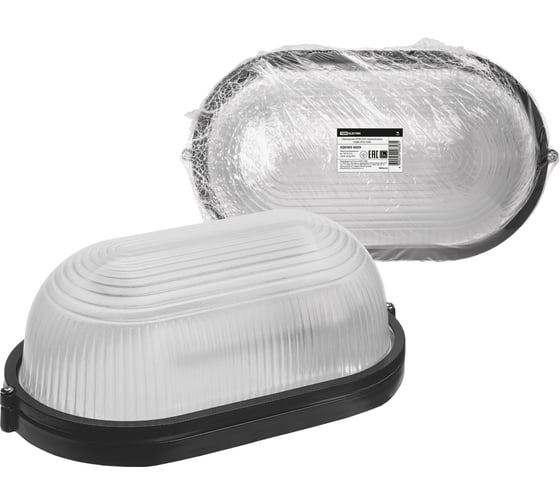 Светильник TDM ELECTRIC НПБ1201 черный/овал 100Вт IP54 SQ0303-0029 1