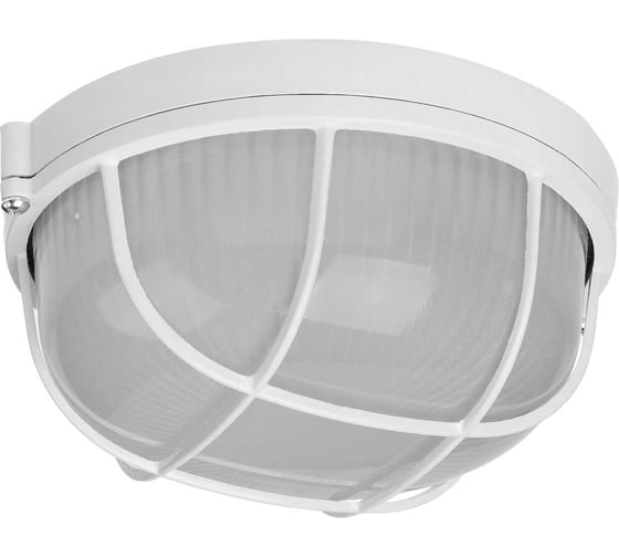 Светильник TDM ELECTRIC НПБ1302 белый/круг с решеткой 60Вт IP54 SQ0303-0032 1