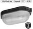 Светильник TDM ELECTRIC НПБ1401 черный/овал 60Вт IP54 SQ0303-0035 2