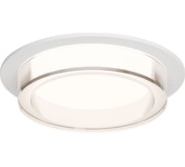 Светильник встраиваемый Apeyron под Led лампу, GX53, max 15Вт, IP20, врезн. отв. 95мм, белый, алюминий 16-104