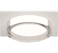 Светильник встраиваемый Apeyron под Led лампу, GX53, max 15Вт, IP20, врезн. отв. 95мм, белый, алюминий 16-106