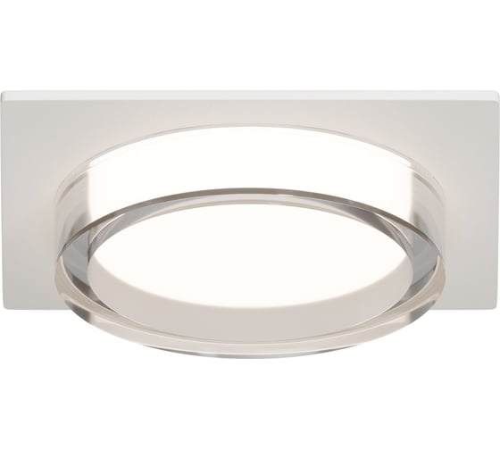 Светильник встраиваемый Apeyron под Led лампу, GX53, max 15Вт, IP20, врезн. отв. 95мм, белый, алюминий 16-106 1