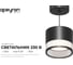 Светильник подвесной Apeyron под Led лампу, GX53, max 15Вт, IP20, (шнур - 1м), черный, алюминий+акрил 16-203 2
