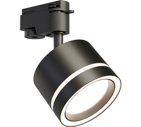 Светильник трековый Apeyron 1-фазный, под Led лампу, GX53, max 15Вт, IP20, черный, алюминий+акрил 16-86 1