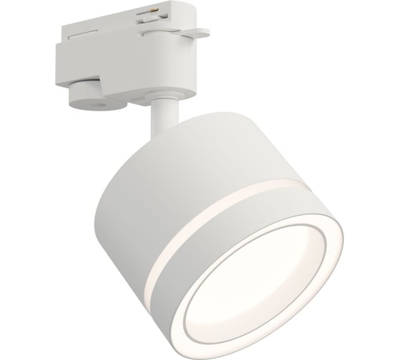 Светильник трековый Apeyron 1-фазный, под Led лампу, GX53, max 15Вт, IP20, белый, алюминий+акрил 16-85 1