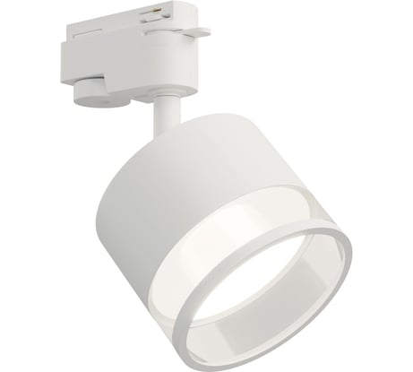 Светильник трековый Apeyron 1-фазный, под Led лампу, GX53, max 15Вт, IP20, белый, алюминий+акрил 16-87