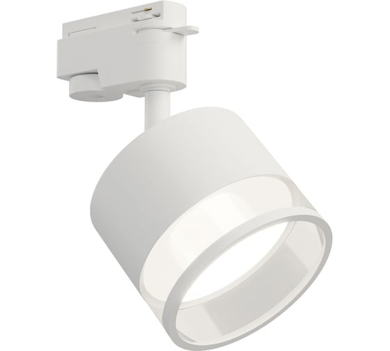 Светильник трековый Apeyron 1-фазный, под Led лампу, GX53, max 15Вт, IP20, белый, алюминий+акрил 16-87 1