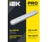 Светильник IEK ДСП 1329 40Вт 6500К IP65 1200мм пласт. серый LT-DSP0-1329-040-65-K01 2