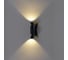 Уличный настенный светодиодный светильник Reluce 86857-9.2-002TLF LED2*3W BK 2