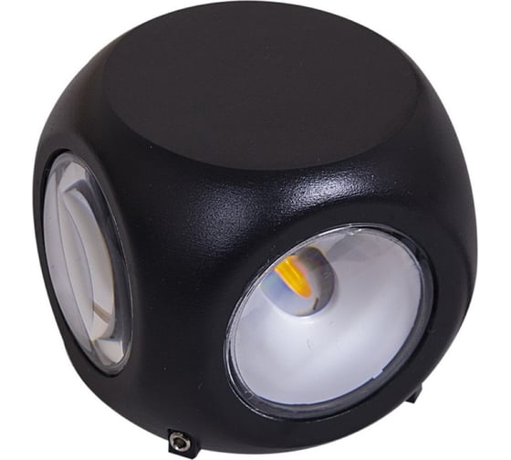 Уличный настенный светодиодный светильник Reluce 86828-9.2-004TLFA LED4*3W BK 1