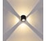 Уличный настенный светодиодный светильник Reluce 86828-9.2-004TLFA LED4*3W BK 2