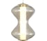 Светильник подвесной ST-Luce золото/коньячный LED 1х6W 3000K ST luce SL6136.203.01 3