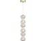 Светильник подвесной ST-Luce золото/коньячный LED 1х8W 3000K ST luce SL6136.213.01 2