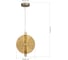 Светильник подвесной ST-Luce бронза/янтарь LED 1х11W 4000K ST luce SL6141.313.01 5