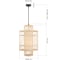 Светильник подвесной ST-Luce Древесный/Белый E27 1х40W ST luce SL6241.523.01 6