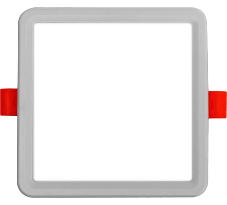 Светодиодная квадратная встраиваемая панель OGM с регулировкой, 8Вт, 750Лм, ДБ, 115х115х24мм. LP-17