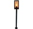 Садово-парковый светильник General Lighting Systems Лофт GPF-E27-M-IP65 черный+золотой, высокий 662402 2