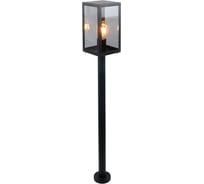 Садово-парковый светильник General Lighting Systems Лофт GPF-E27-M-IP65 черный+дымчатый, высокий 662404