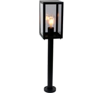 Садово-парковый светильник General Lighting Systems Лофт GPF-E27-M-IP65 черный+дымчатый, средний 662403