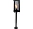 Садово-парковый светильник General Lighting Systems Лофт GPF-E27-M-IP65 черный+дымчатый, средний 662403 1