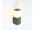 Фасадный светильник General Lighting Systems Нова GWL-E27-IP65 графит+матовый 662456 1