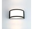 Фасадный светильник General Lighting Systems Глоусфера GWL-GX53-M-IP65 черный, большой передний рассеиватель 662477 1