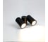 Фасадный светильник General Lighting Systems Люмикс GWL-2MR16-GU10-R-IP65 черный 662490 2
