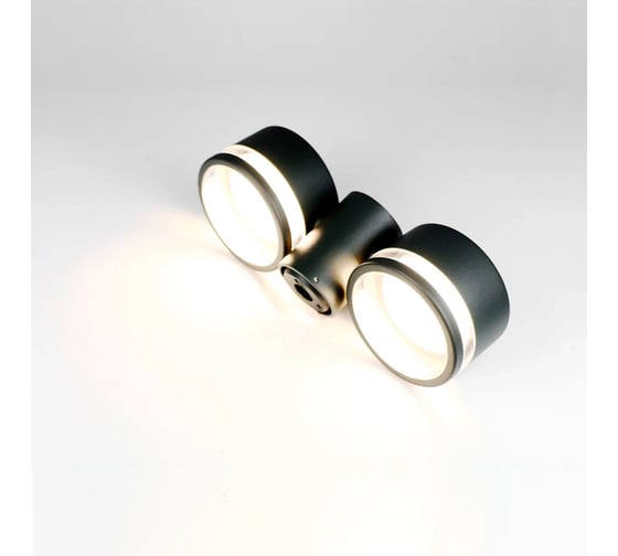 Фасадный светильник General Lighting Systems Иллюмакс GWL-2GX53-M-IP65 черный 662493 1