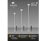 Уличный светильник ARTE LAMP A1081PA-3WH 3