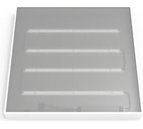 Светодиодный светильник Gauss  офисный MiR 30W 3700lm 6500K IP40 595x595x50мм призма, G1-A0-00070-01G03-2003565