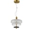 Светильник подвесной ST-Luce Латунь/Прозрачный, Латунь LED 1х8W 3000K ST luce SL6122.313.01 1