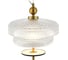 Светильник подвесной ST-Luce Латунь/Прозрачный, Латунь LED 1х8W 3000K ST luce SL6122.313.01 3