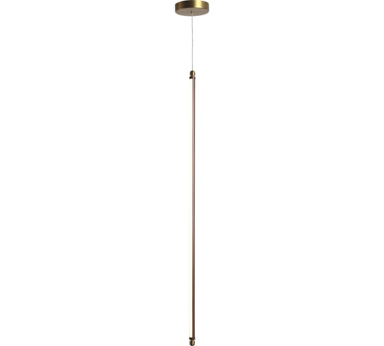 Светильник подвесной ST LUCE Латунь/Терракотовый, Белый LED 1*12W 3000K SL6225.303.01 1