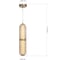 Светильник подвесной ST-Luce латунь/Шампань LED 1х22W 4000K ST luce SL6144.303.01 4