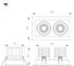 Светильник Arlight MS-VORTEX-BUILT-S250x140-2x30W Day4000, IP20, металл, 1шт 042370 4