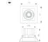 Светильник Arlight MS-VORTEX-BUILT-S117x117-20W Day4000 1шт 057919 3