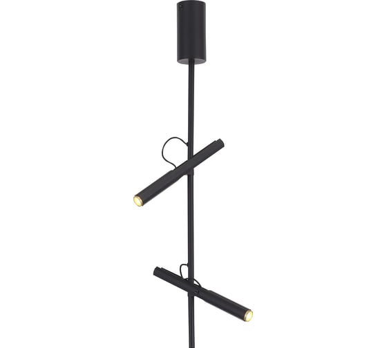 Светильник подвесной ST LUCE черный/черный, золотистый LED 2*3W 3000K SL6210.403.02 1