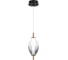 Светильник подвесной ST-Luce Черный/Белый, Дымчатый LED 1х8W 3000K ST luce SL6130.403.06 1