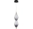 Светильник подвесной ST-Luce Черный/Белый, Дымчатый LED 1х6W 3000K ST luce SL6130.403.15 2