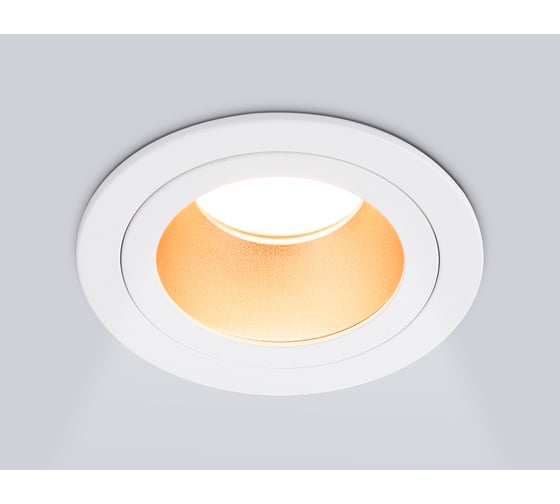 Светильник встраиваемый AMBRELLA LIGHT WH/GD белый/золото GU5.3 D92*50 TN102823
