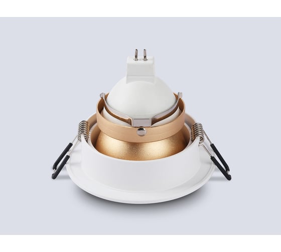 Светильник встраиваемый AMBRELLA LIGHT WH/GD белый/золото GU5.3 D92*50 TN102823
