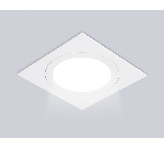 Светильник встраиваемый AMBRELLA LIGHT WH белый IP44 GX53 max 15W 110*110*23 TN6607