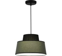 Светильник подвесной ST LUCE черный/хаки E27 1*40W SL1354.433.01