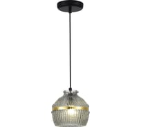 Светильник подвесной ST-Luce Черный/Дымчатый E27 1х40W ST luce SL1661.413.01
