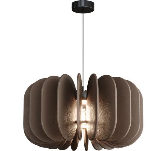 Светильник подвесной ST LUCE черный/серый E27 1*60W SL3004.423.01 1