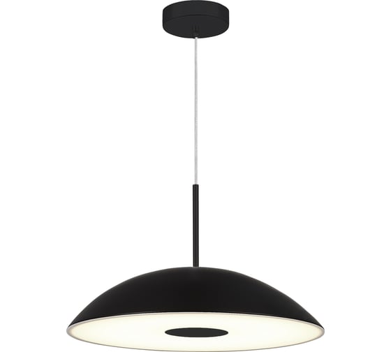 Светильник подвесной ST LUCE черный/черный LED 1*24W 3000K SL6128.403.01 1