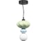 Светильник подвесной ST-Luce черный/зелёный, синий, опаловый LED 1х8W 3000K ST luce SL6134.403.01 2
