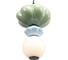 Светильник подвесной ST-Luce черный/зелёный, синий, опаловый LED 1х8W 3000K ST luce SL6134.403.01 3